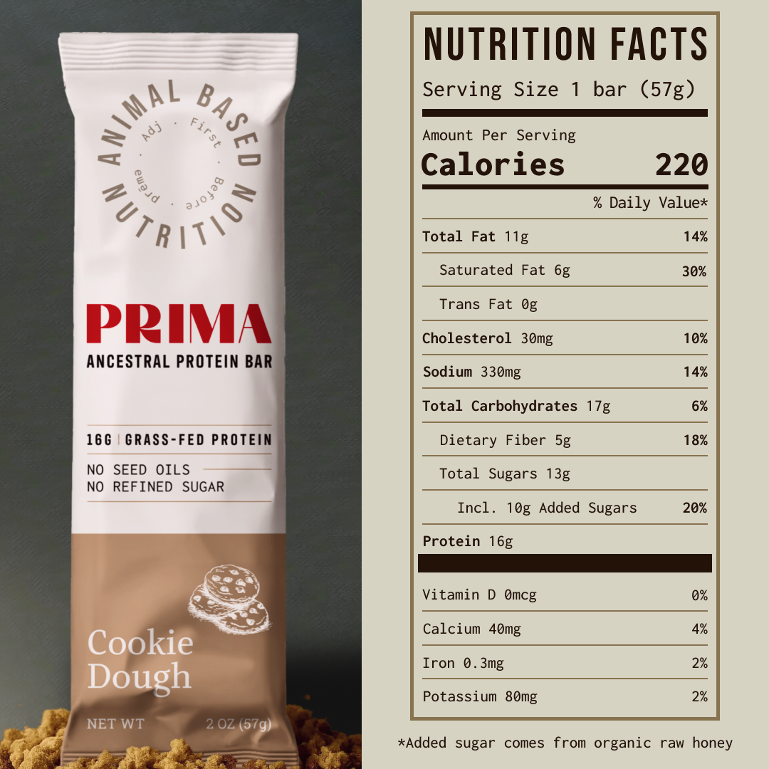 Ancestral Protein Bar - Cookie Dough
