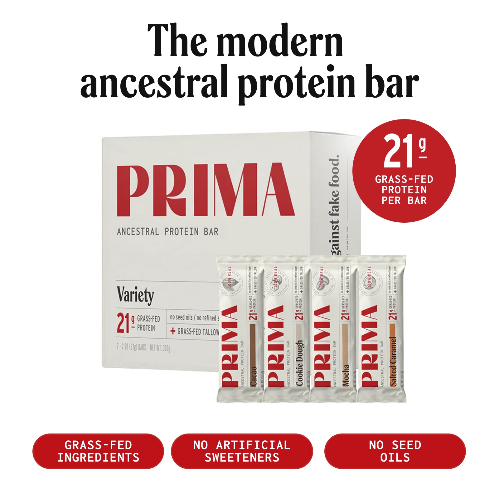Ancestral Protein Bar - Variety Pack