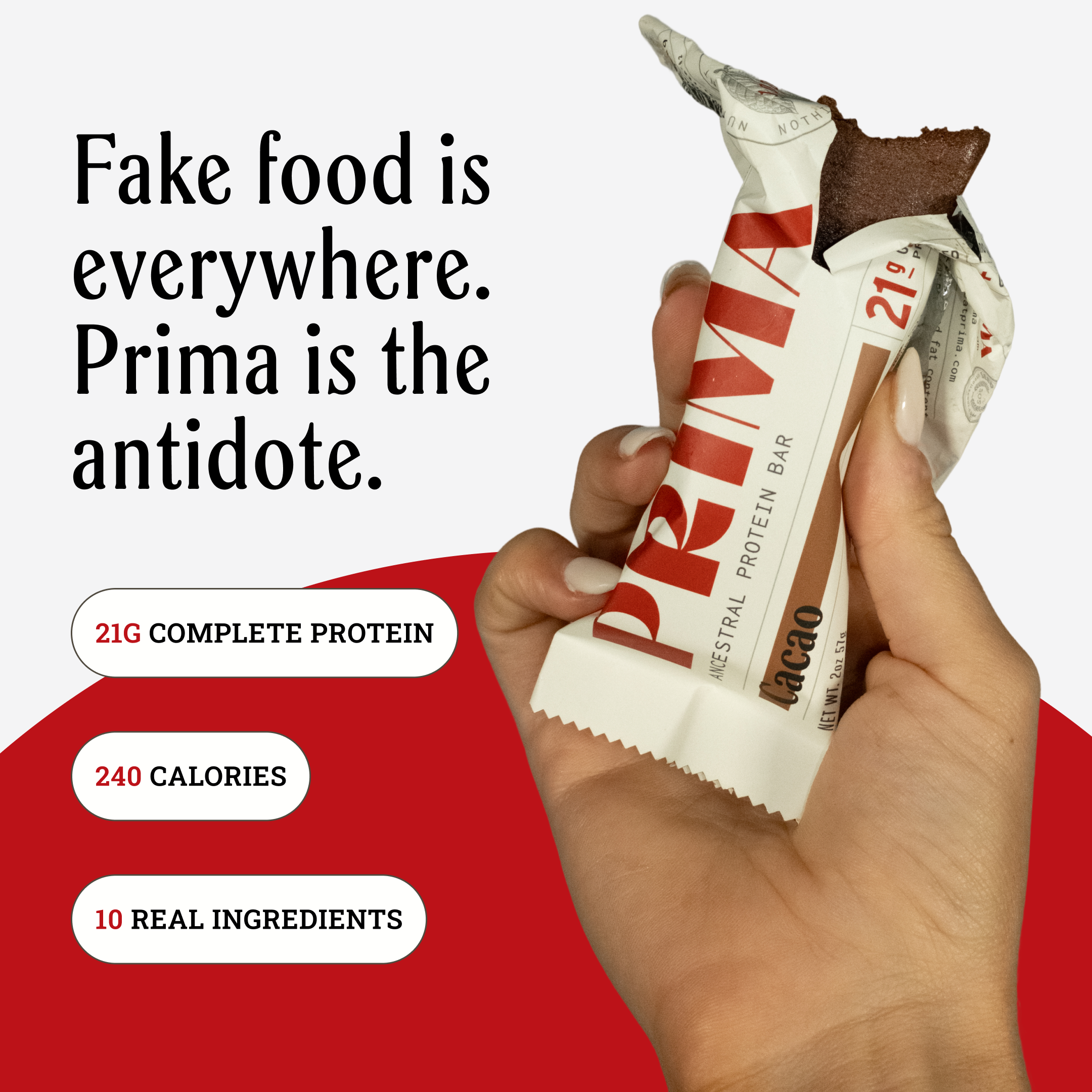 Ancestral Protein Bar - Cacao