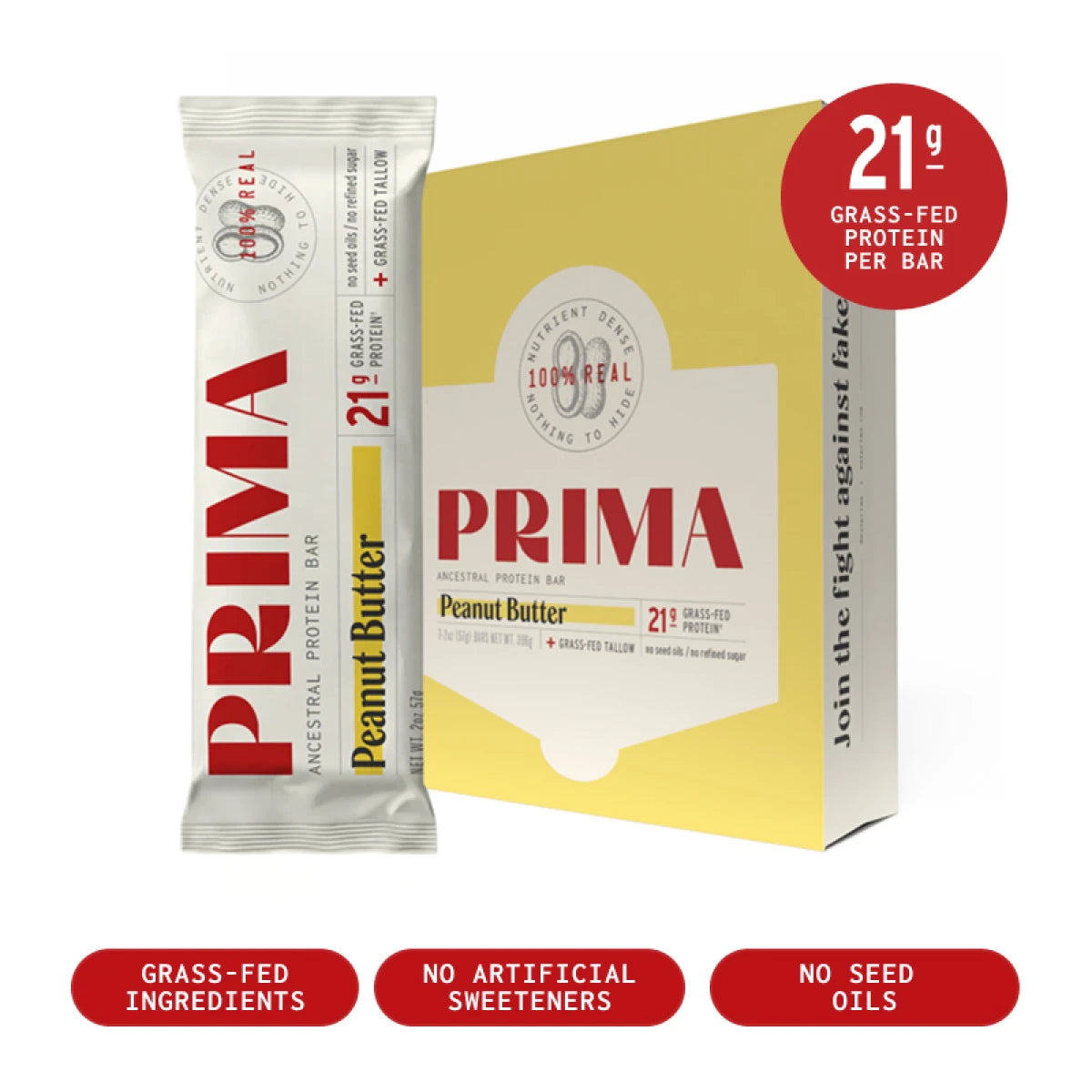 Ancestral Protein Bar - Peanut Butter
