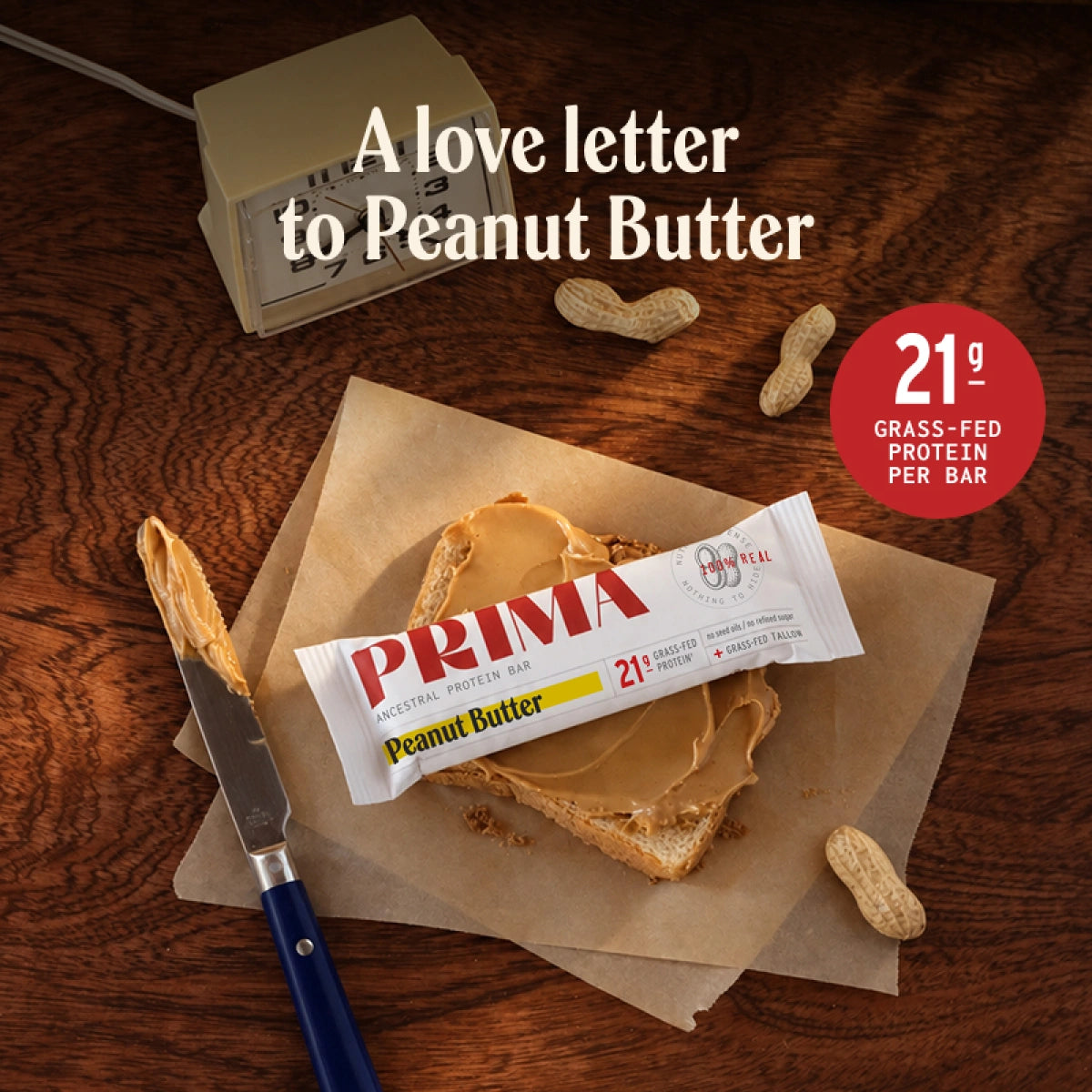 Ancestral Protein Bar - Peanut Butter