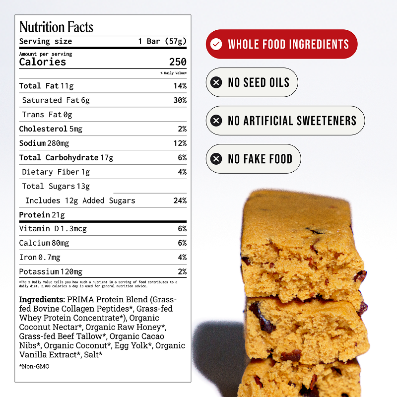 Ancestral Protein Bar - Salted Caramel