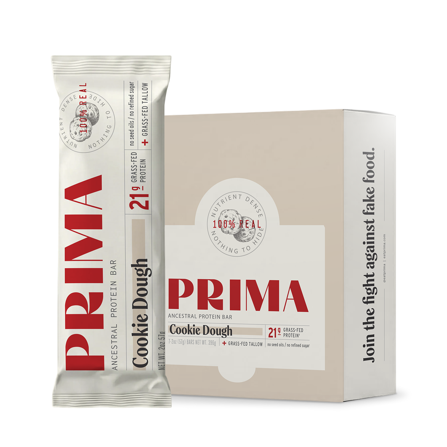 Prima Protein Cookie Dough Ancestral Protein Bars